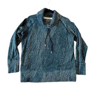 Black textured Cowlneck sweater size m